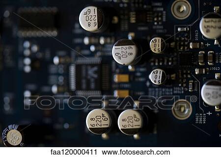 Stock Image - Circuit board. Fotosearch