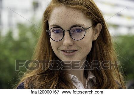 Stock Photo - Close-up of woman. Fotosearch