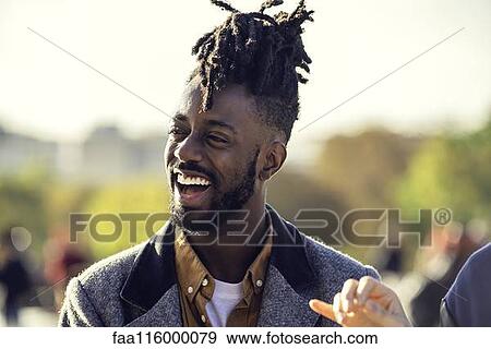 Stock Photo - Close-up of young man. Fotosearch
