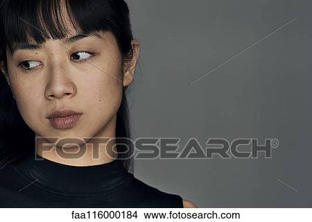 Picture - Close-up of young woman. Fotosearch