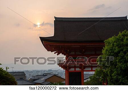 Entrance of Kiyomizudera Temple View Large Photo Image Stock Image - Entrance of Kiyomizudera Temple. Fotosearch