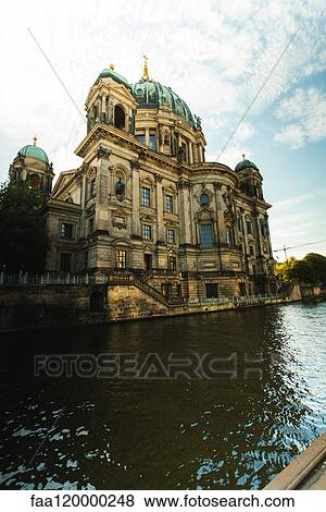 Exterior of Berlin Cathedral View Large Photo Image Stock Photo - Exterior of Berlin Cathedral. Fotosearch