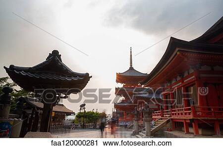 Exterior of Kiyomizudera Temple View Large Photo Image Stock Image - Exterior of Kiyomizudera Temple. Fotosearch