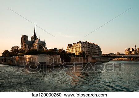 Exterior view of Notre Dame Cathedral View Large Photo Image Stock Image - Exterior view of Notre Dame Cathedral. Fotosearch