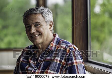 Portrait of mature man View Large Photo Image Stock Image - Portrait of mature man. Fotosearch