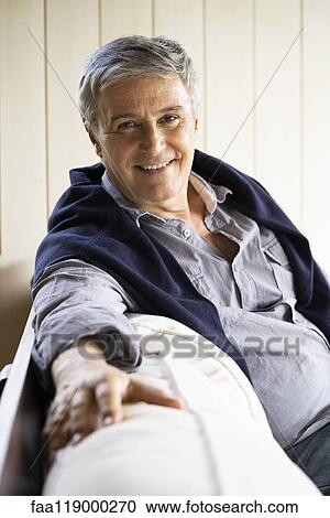 Portrait of mature man View Large Photo Image Stock Image - Portrait of mature man. Fotosearch