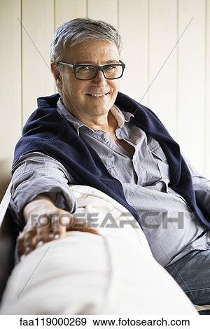 Portrait of mature man View Large Photo Image Stock Photo - Portrait of mature man. Fotosearch