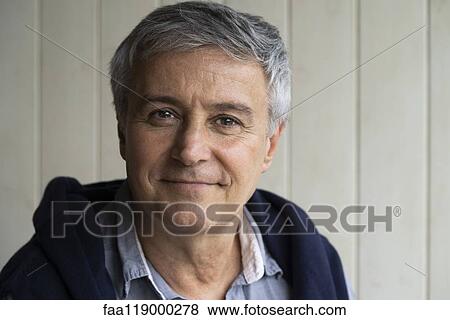 Stock Photo - Portrait of mature man. Fotosearch