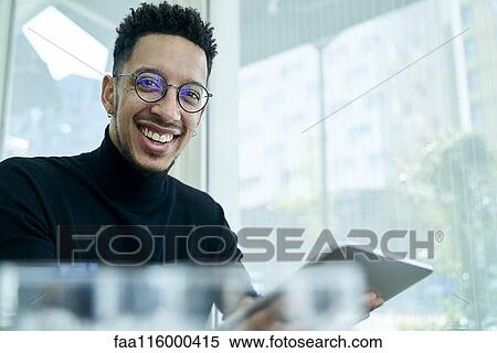 Portrait of smiling businessman View Large Photo Image Stock Photography - Portrait of smiling businessman. Fotosearch