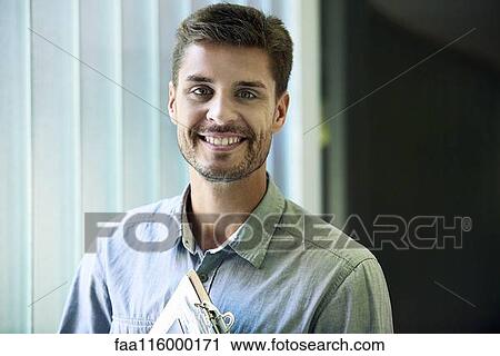 Portrait of smiling engineer View Large Photo Image Stock Image - Portrait of smiling engineer. Fotosearch