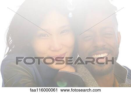 Stock Image - Portrait of young friends. Fotosearch
