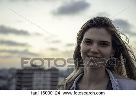 Portrait of young woman View Large Photo Image Picture - Portrait of young woman. Fotosearch