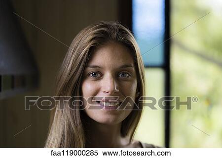 Portrait of young woman View Large Photo Image Stock Photography - Portrait of young woman. Fotosearch