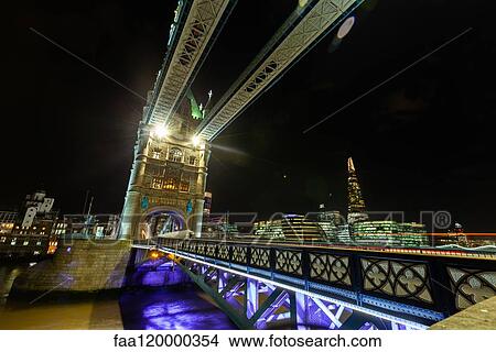 Tower Bridge over Thames River View Large Photo Image Picture - Tower Bridge over Thames River. Fotosearch