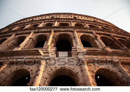 View of historic Colosseum View Large Photo Image Stock Photo - View of historic Colosseum. Fotosearch
