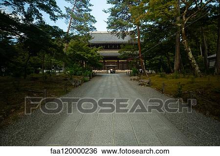 Stock Photograph - View of historic Nanzenji Temple. Fotosearch