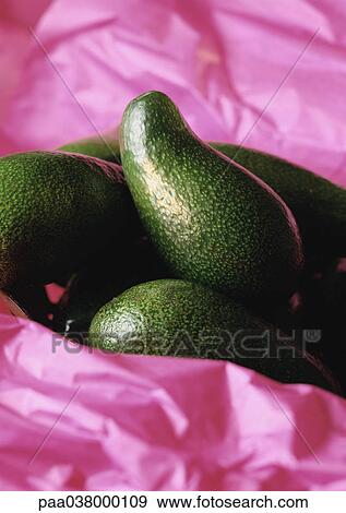 Avocados, close-up View Large Photo Image Stock Photo - Avocados, close-up. Fotosearch