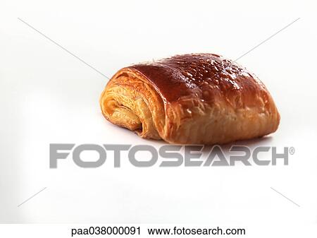 Stock Image - Chocolate croissant. Fotosearch