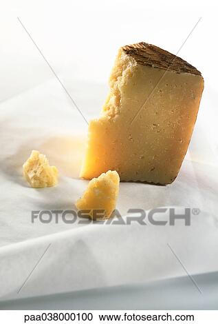 Chunk of cantal cheese, close-up View Large Photo Image Stock Image - Chunk of cantal cheese, close-up. Fotosearch
