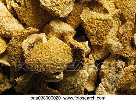 Dried lemon peel, close-up View Large Photo Image Stock Image - Dried lemon peel, close-up. Fotosearch