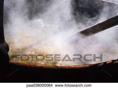 Food steaming in pot, close-up View Large Photo Image Picture - Food steaming in pot, close-up. Fotosearch