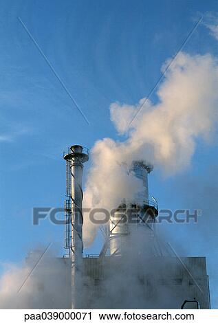Thermal power plant View Large Photo Image Stock Image - Thermal power plant. Fotosearch