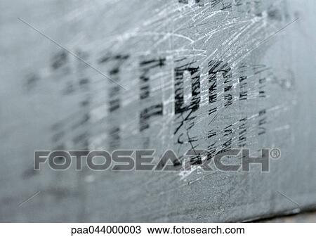 Forbidden text in French, crossed out View Large Photo Image Stock Image - Forbidden text in French, crossed out. Fotosearch