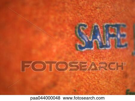 Safe text on orange surface, close-up View Large Photo Image Stock Photo - Safe text on orange surface, close-up. Fotosearch