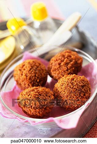 Four falafel balls in bowl, close-up View Large Photo Image Stock Image - Four falafel balls in bowl, close-up. Fotosearch