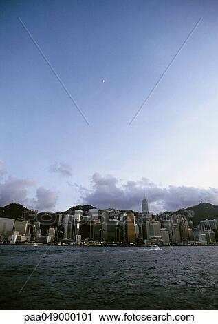 Stock Image - Hong Kong bay. Fotosearch