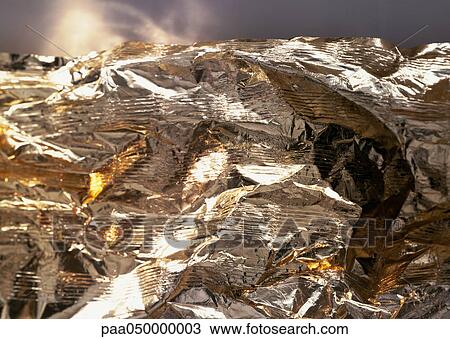 Foil, extreme close-up View Large Photo Image Stock Image - Foil, extreme close-up. Fotosearch