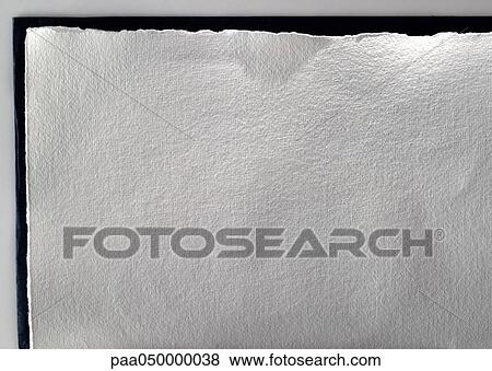 Handmade paper, close-up View Large Photo Image Stock Photo - Handmade paper, close-up. Fotosearch