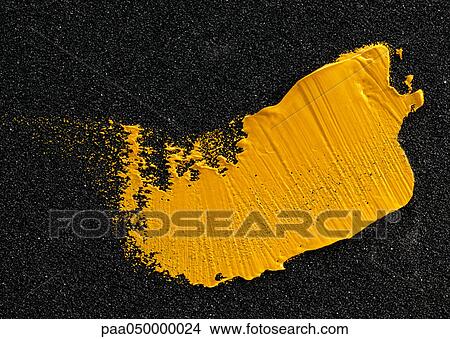 Paint mark on dark surface, close-up View Large Photo Image Picture - Paint mark on dark surface, close-up. Fotosearch