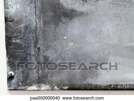 Sheet of zinc, close-up View Large Photo Image Stock Image - Sheet of zinc, close-up. Fotosearch