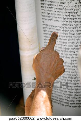 Israel, Jerusalem, hand pointing at the Torah, close-up View Large Photo Image Stock Image - Israel, Jerusalem, hand pointing at the Torah, close-up. Fotosearch