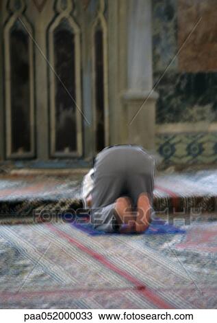 Israel, man praying in Mosque View Large Photo Image Stock Image - Israel, man praying in Mosque. Fotosearch