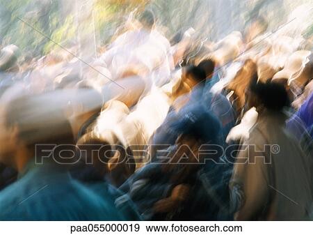 Crowd, blurred View Large Photo Image Stock Photo - Crowd, blurred. Fotosearch