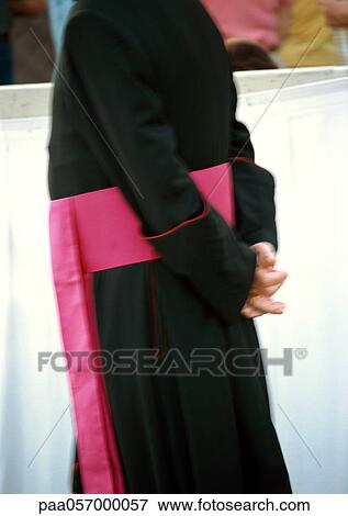 Cardinal (clergy), mid section View Large Photo Image Stock Photo - Cardinal (clergy), mid section. Fotosearch