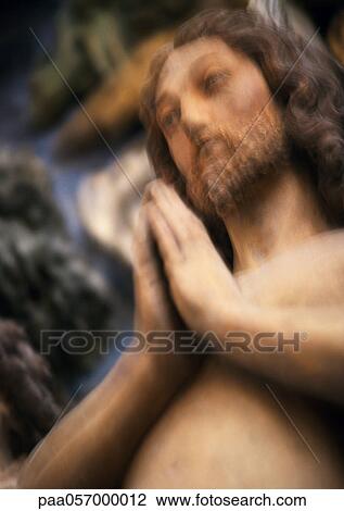 Statue of Christ, low angle view, blurred View Large Photo Image Stock Image - Statue of Christ, low angle view, blurred. Fotosearch