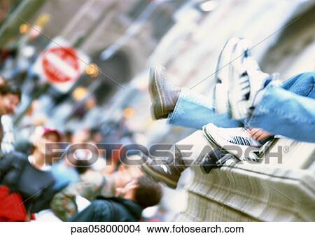 Crowded street, blurred View Large Photo Image Picture - Crowded street, blurred. Fotosearch