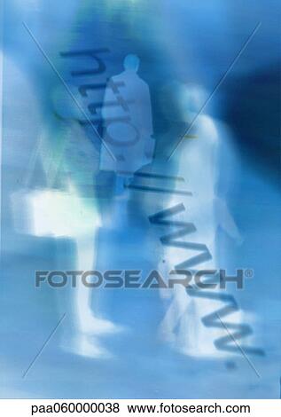 Stock Illustration - http: //www text and human figures, composite, close-up. Fotosearch