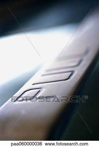 Stock Illustration - Pull text, engraved, close-up. Fotosearch