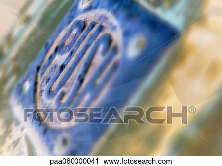 Clip Art - Push text, close-up. Fotosearch