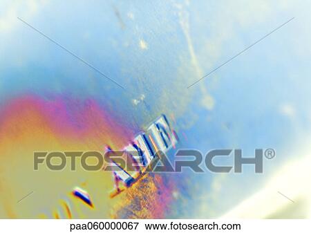 Stock Illustration - Soul text in French, close-up. Fotosearch