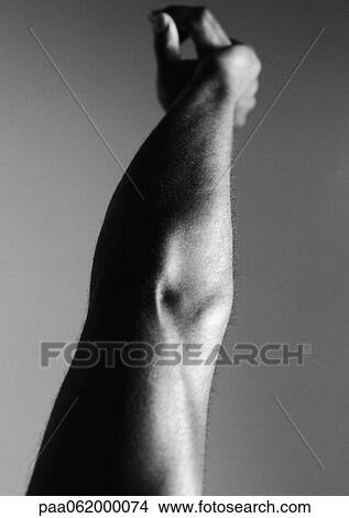 Man's arm, close up, b&w View Large Photo Image Picture - Man's arm, close up, b&w. Fotosearch