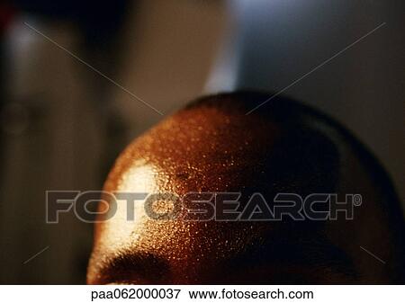 Man's forehead, close up. View Large Photo Image Stock Photo - Man's forehead, close up.. Fotosearch