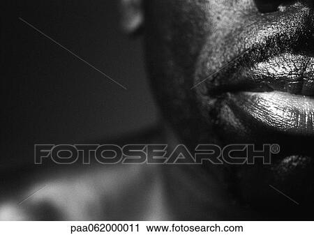Man's mouth, close up, black and white. View Large Photo Image Stock Image - Man's mouth, close up, black and white.. Fotosearch