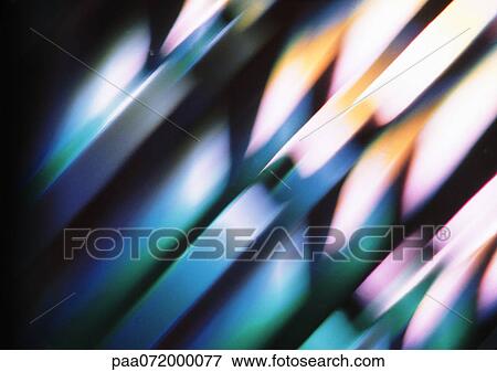 Stock Illustration - Light effect, blues, greens and yellows.. Fotosearch
