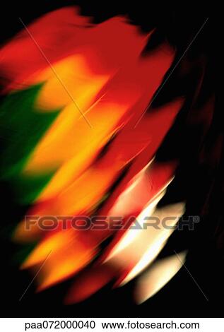 Clipart - Light effect, reds, greens and yellows.. Fotosearch