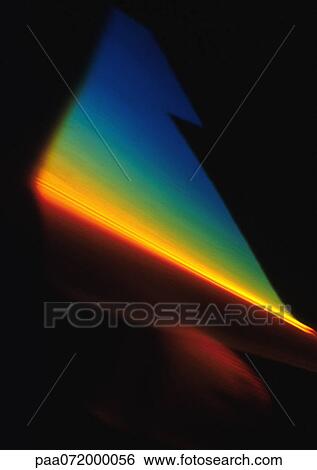 Light effect, triangular, rainbow colors. View Large Illustration Stock Illustration - Light effect, triangular, rainbow colors.. Fotosearch